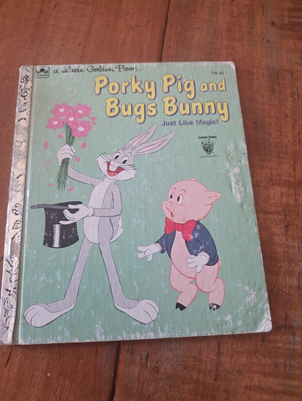 Porky Pig And Bugs Bunny Just Like Magic Little Golden Book Children 1982